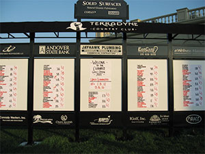 scoreboard 2 - Golf Tournament Event Hosting - Terradyne Country Club